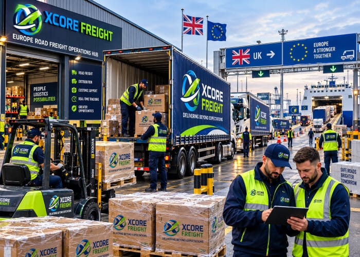 Pakistan to Europe door-to-door delivery by XCORE FREIGHT