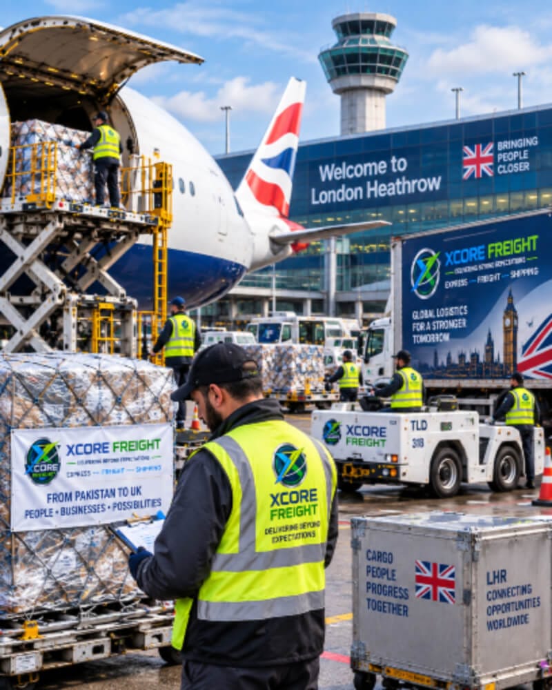 Pakistan to UK Door-to-Door Delivery