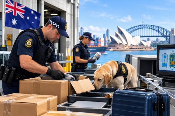 Pakistan to Australia door delivery custom process