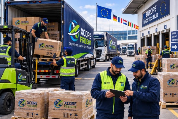 Pakistan to Europe door-to-door delivery by XCORE FREIGHT